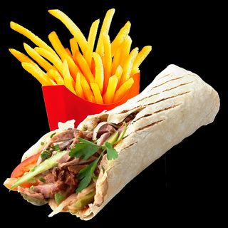 Durum Kebab Con Patatas