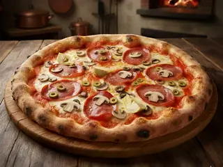 pizza capricciosa (33 cm.)