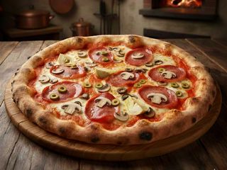 pizza capricciosa (33 cm.)