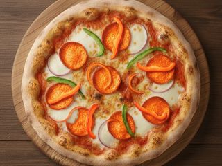 Pizza Salame Peperone (33 Cm.)