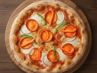 Pizza Salame Peperone (40 Cm.)