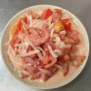Tomate y cebolla