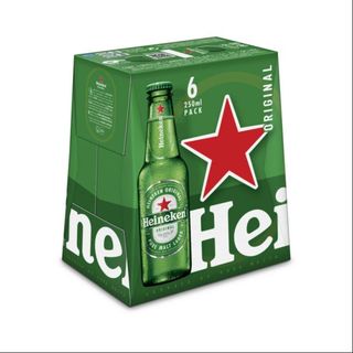Cerveza Heineken Cristal 6Ud (1Ud/Pack)