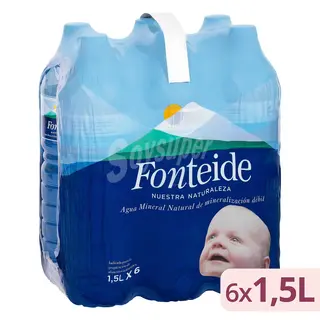 Agua Fonteide Pack 6 x 1.5L (1Ud/Pack)