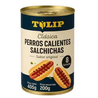 Salchicha Tulip 405Gr (1Ud)