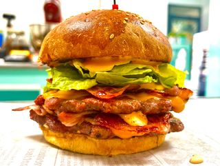 Smash  Hamburguesa Doble Delicious 