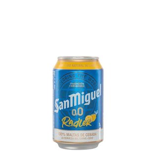SAN MIGUEL 0,0 RADLER lata 330ml