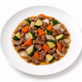 Ternera Con Salsa De Ostras