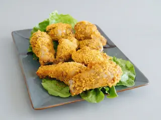 Alitas De Pollo Fritas Y Muy Crujientes