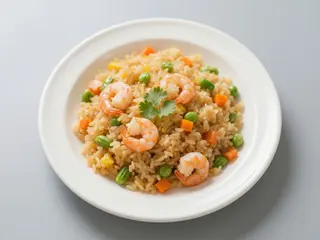 Arroz Frito Con Gambas