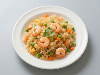 Arroz Frito Con Gambas