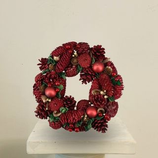 Corona Navidad Total Red 