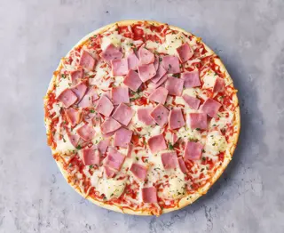 Pizza de jamón