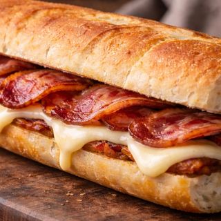BOCADILLO BACON QUESO