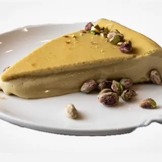 TARTA DE QUESO Y PISTACHO