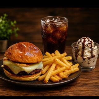 Menu facile + helado