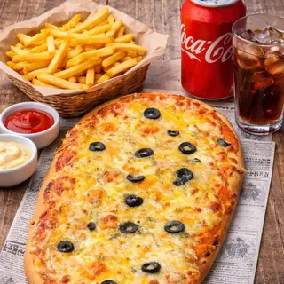 Menú pizza