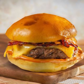 La Bacon Cheese Burguer