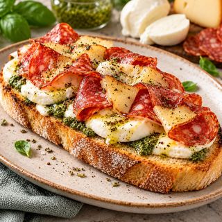 Bruschette Pesto