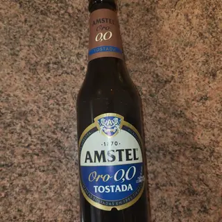 cerveza sin alcohol tostada