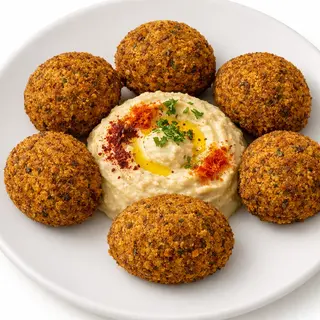 plato falafel 5un con hommus