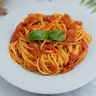 Spaguettis napolitana