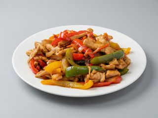 Pollo CON SALSA DE OSTRAS