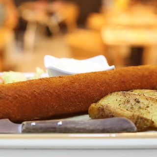 Flamenquín Casero Relleno De Jamón (24 Cm.)