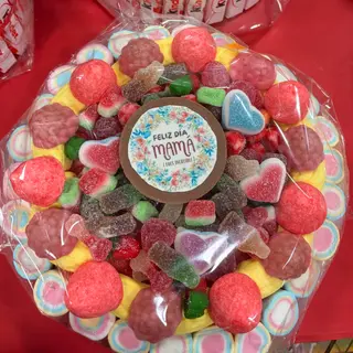 Pastel gominolas