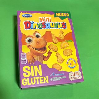 Galletas mini dinosaurios Sin gluten
