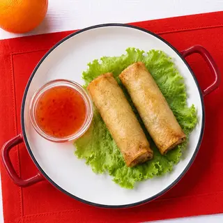 Rollos de Primavera con Verduras