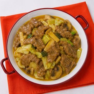 Ternera Con Salsa Al Curry