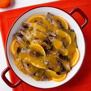 Pato con Salsa de Naranja
