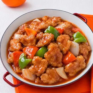 Cerdo Con Salsa Agridulce
