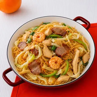 Vermicelli Fritos Al Estilo Singapore