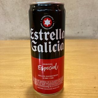 Cerveza Estrella Galicia lata 330ml.