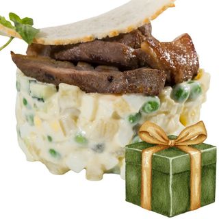 ENSALADILLA CON LENGUA DE VACA 1KG