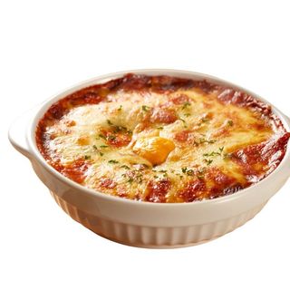 Tortitas de Patata Deruny con Carne Picada al Horno