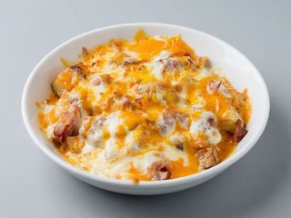 Patatas Gratinadas Con Queso Y Bacon