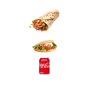 1 kebab 1 durum 1 bebida