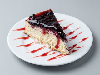 TARTA DE QUESO CON ARÁNDANO 