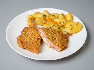 San Jacobo Ruso Relleno De Jamón Y Queso