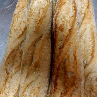 Barra de pan gallego recién hecho