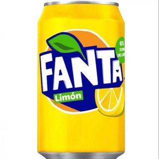 Fanta Limón lata 330ml.