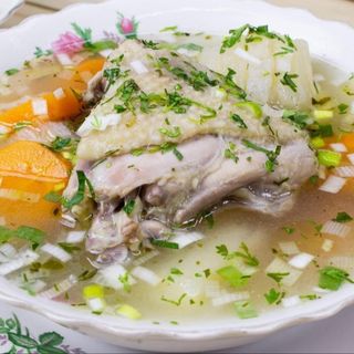 CALDO DE GALLINA 