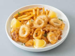 Calamares + patatas fritas