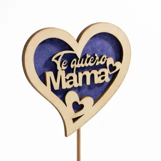 Te quiero mamá ( Azul )