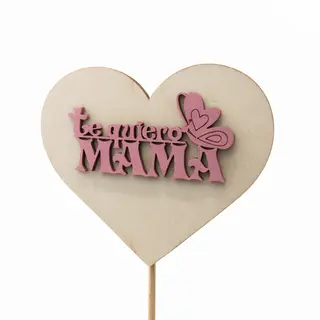 Te Quiero mamá ( Rosa )