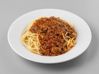 Pasta Con Salsa Bolognesa