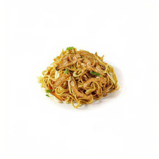 66.- Yakisoba Con Pollo